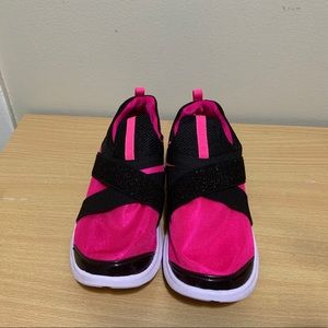 Girls running sneakers size 4